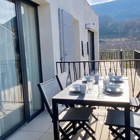 Les Papillons Du Ventoux - Le Myrtil- Eenslaapkamerappartement Met Terras En Tuin Apartment *