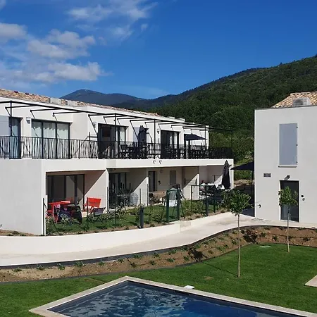 Les Papillons Du Ventoux - Le Myrtil- Eenslaapkamerappartement Met Terras En Tuin Apartment *